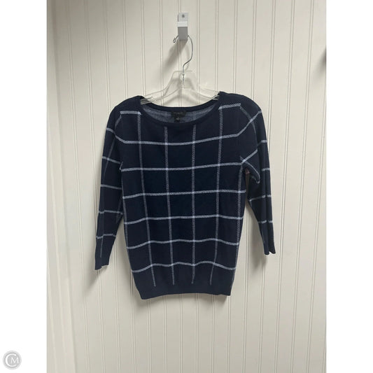 Sweater By Ann Taylor In Blue, Size: Xs