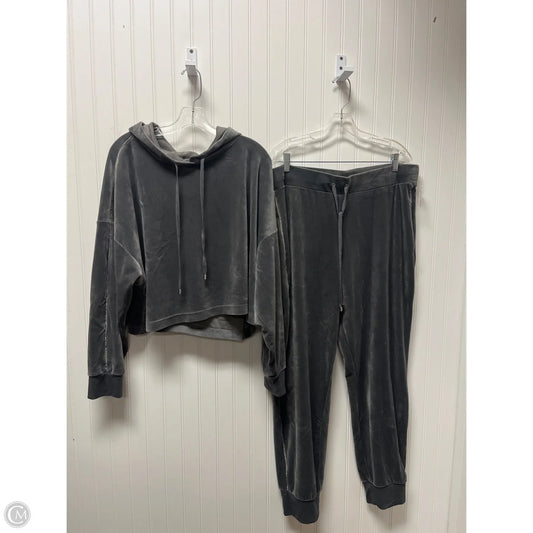 Pants Set 2pc By Dkny In Grey, Size: Xl