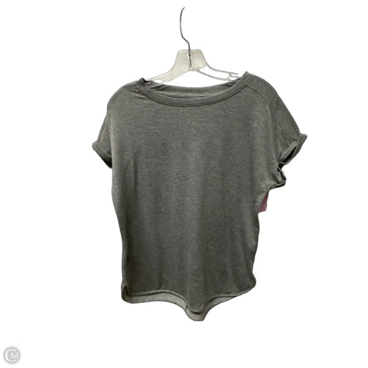 Top Short Sleeve Basic By Cupio In Grey, Size: M