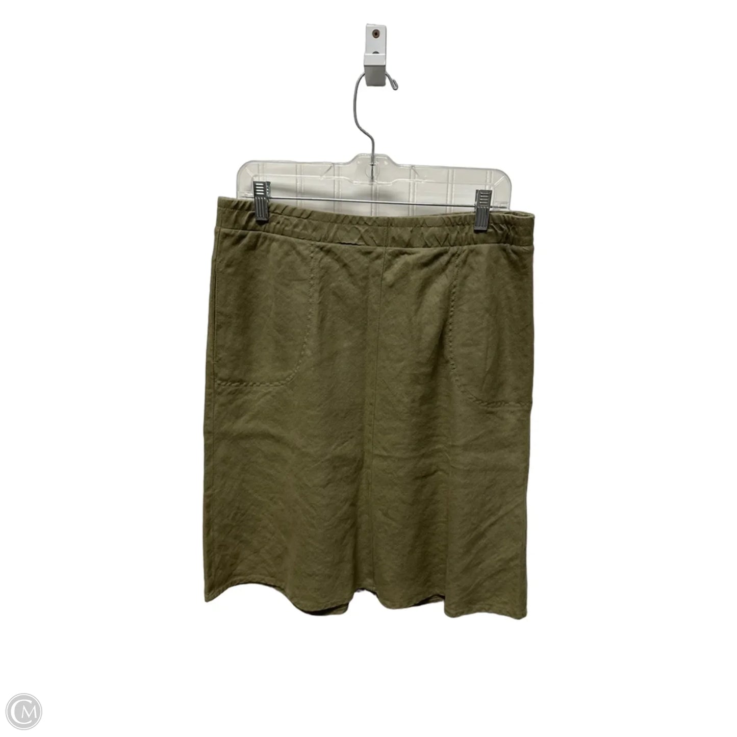 Skirt Midi By J. Jill In Green, Size: S
