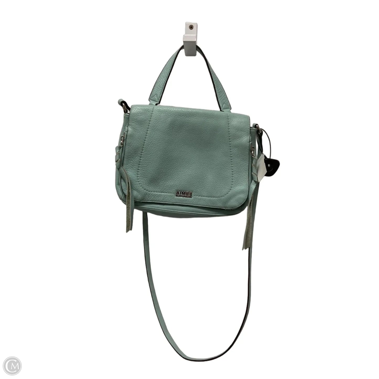 Handbag Leather By Aimee Kestenberg, Size: Medium