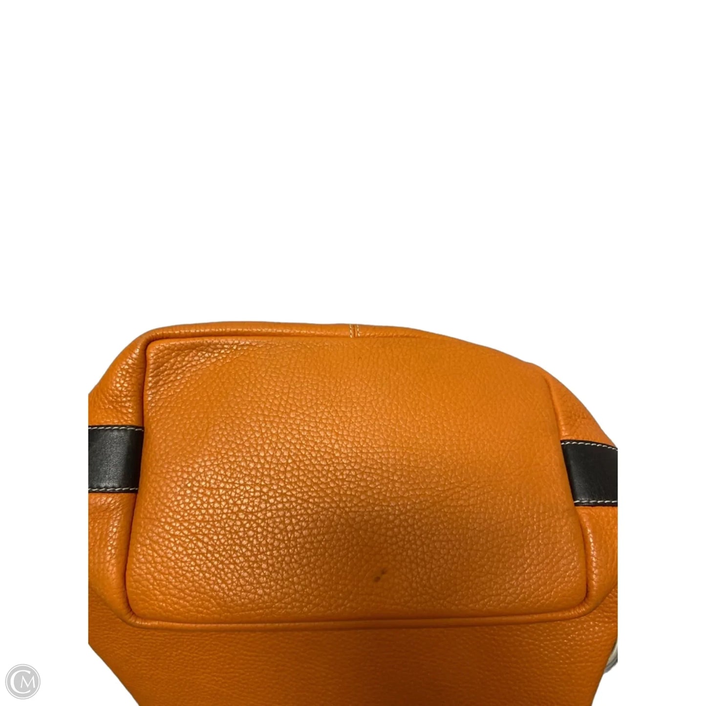 Handbag Leather By Cmc, Size: Medium
