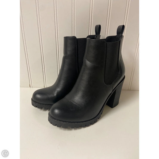 Boots Ankle Heels By Cme In Black, Size: 6.5