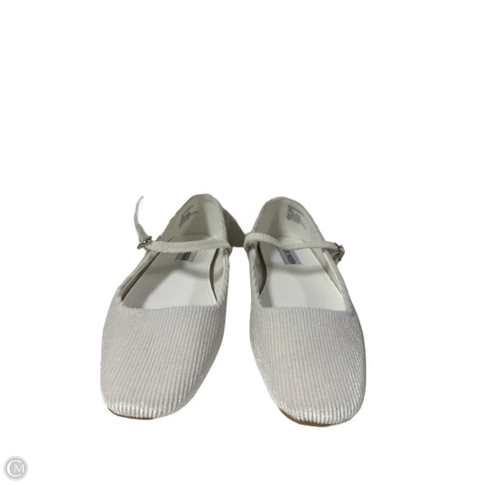 Shoes Flats By Steve Madden In White, Size: 7.5