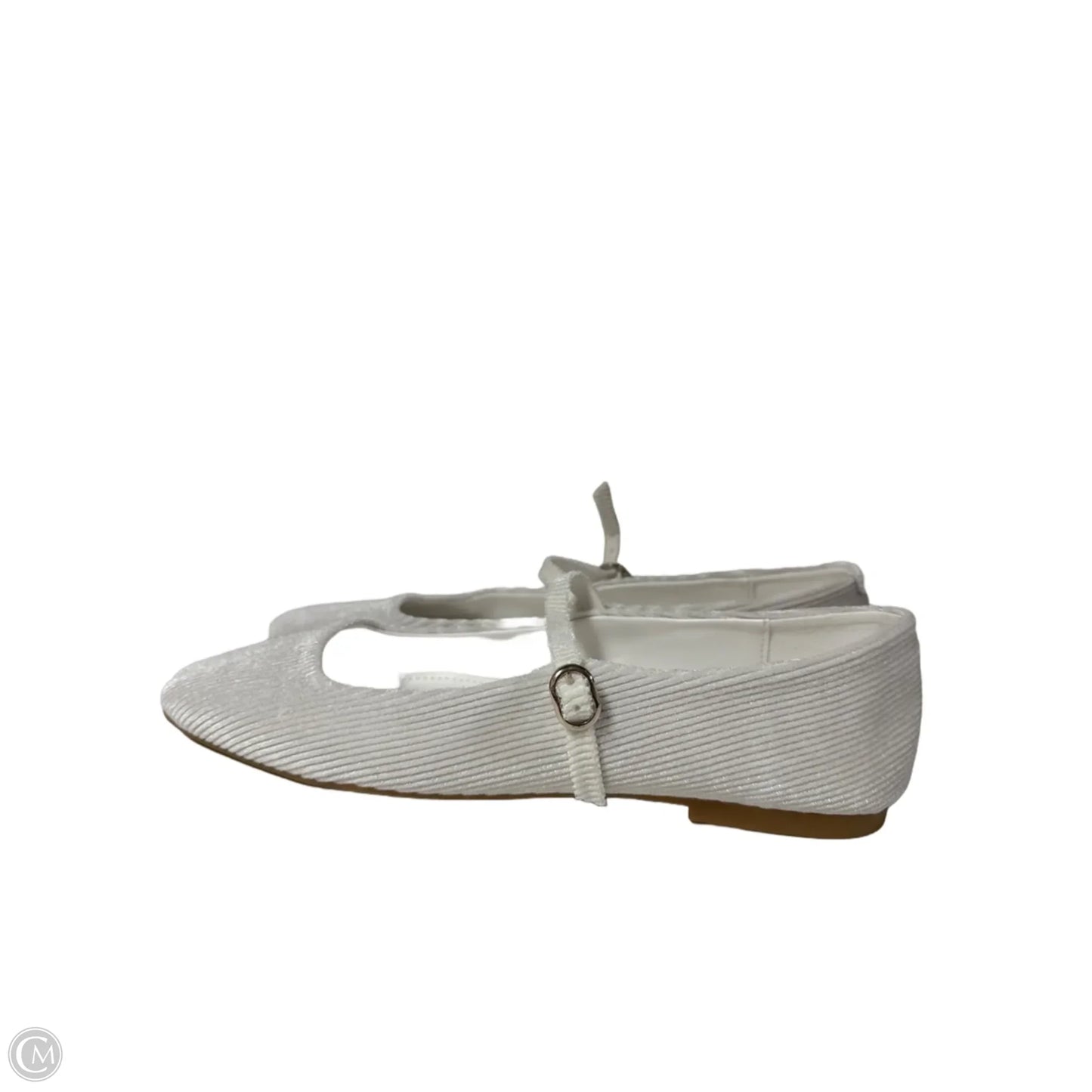 Shoes Flats By Steve Madden In White, Size: 7.5