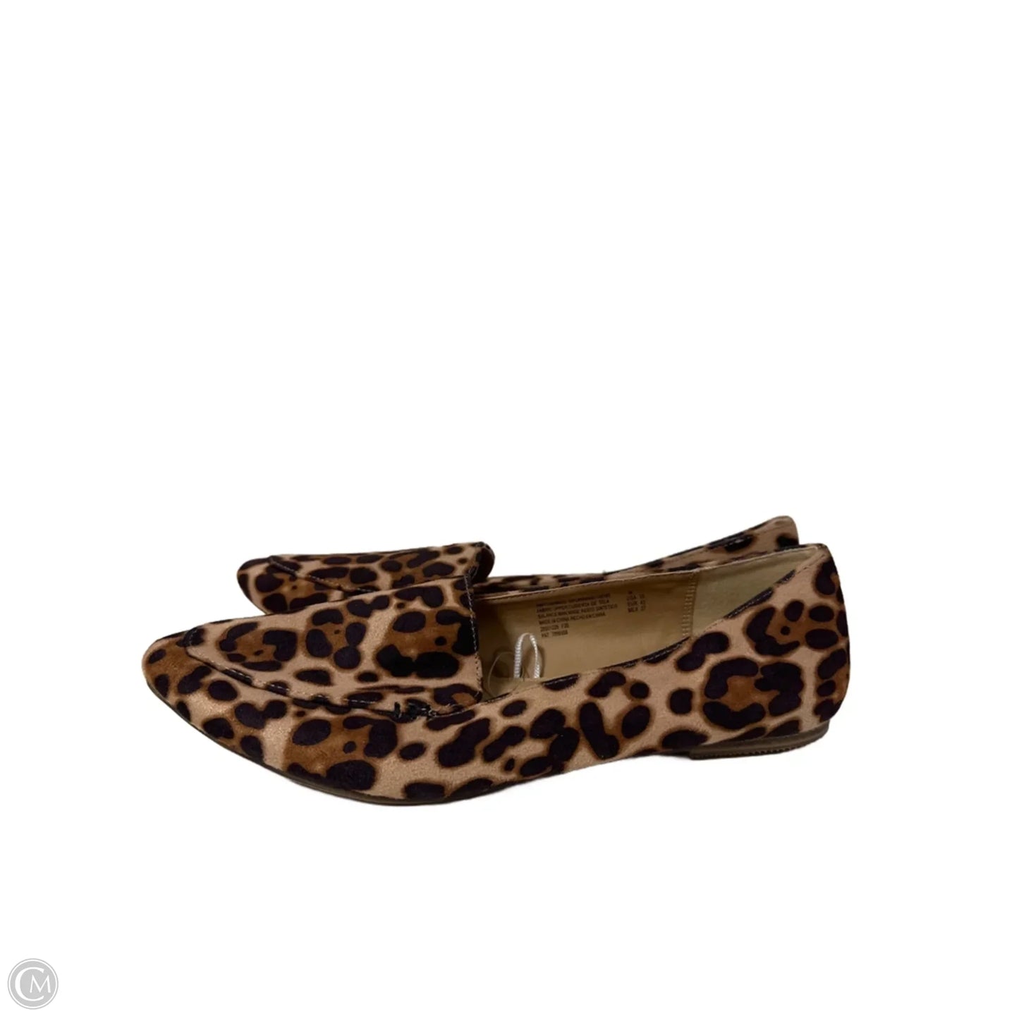 Shoes Flats By Time And Tru In Animal Print, Size: 10