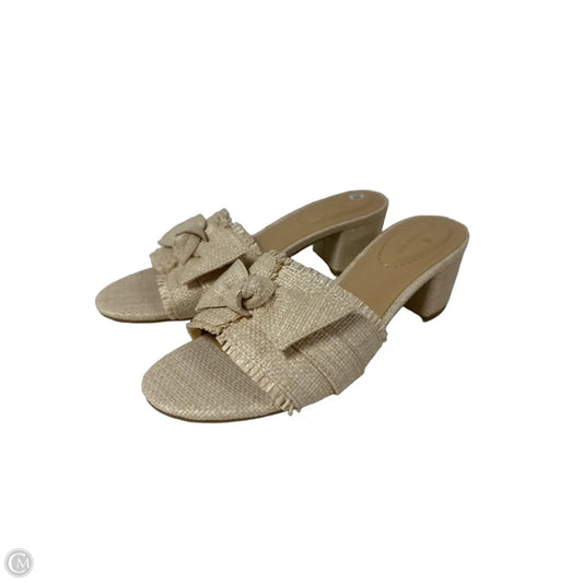 Shoes Heels Block By Bandolino In Beige, Size: 7.5