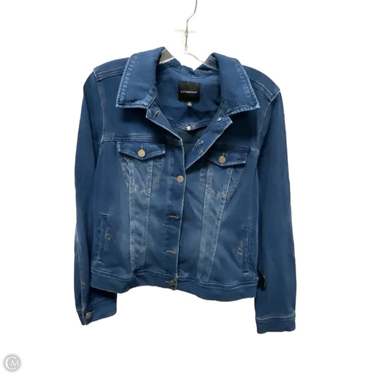 Jacket Denim By Liverpool In Blue, Size: M