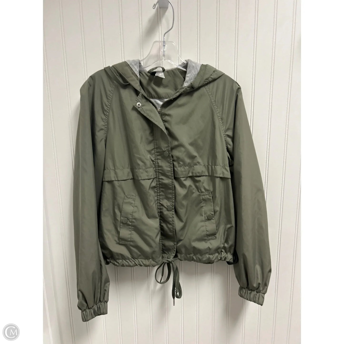 Jacket Utility By Divided In Green, Size: S