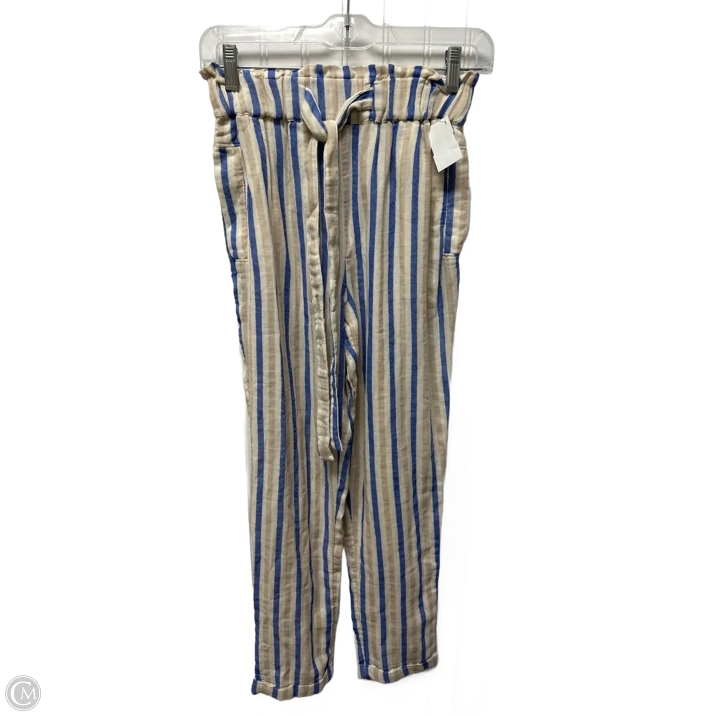 Pants Lounge By So In Striped Pattern, Size: Xs