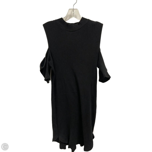 Dress Casual Midi By No Boundaries In Black, Size: 2x