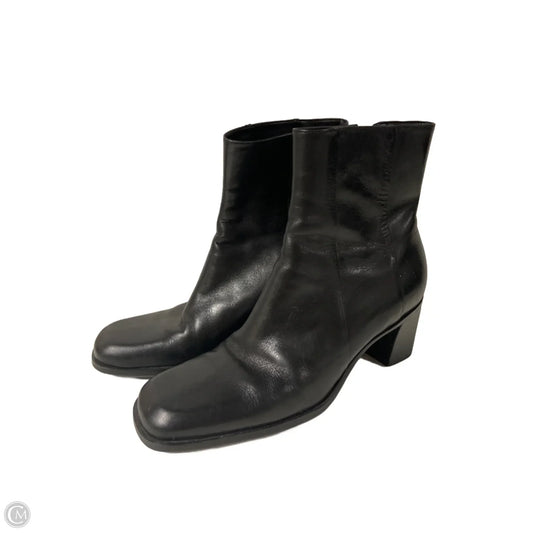 Boots Ankle Heels By Gianni Bini In Black, Size: 6.5