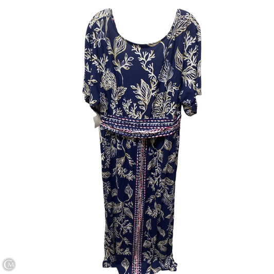 Dress Designer By Lilly Pulitzer In Blue, Size: 2x