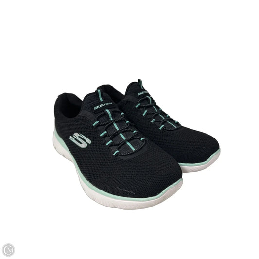 Shoes Athletic By Skechers In Black, Size: 8.5