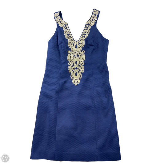 Dress Designer By Lilly Pulitzer In Navy, Size: 4