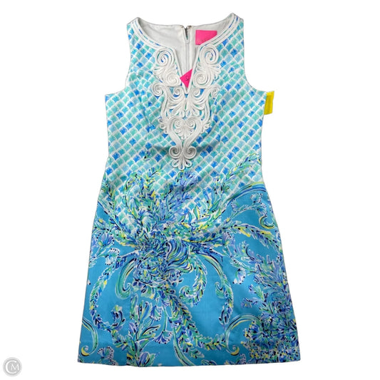 Dress Designer By Lilly Pulitzer In Teal, Size: 4