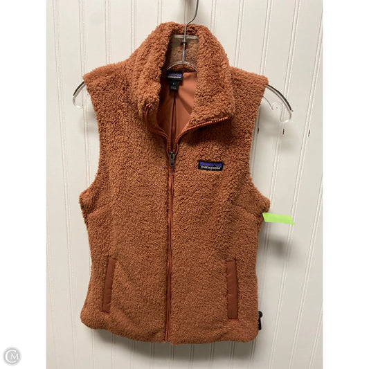 Vest Faux Fur & Sherpa By Patagonia In Brown, Size: S