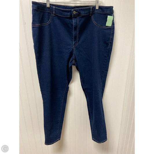 Jeans Skinny By Wild Fable In Blue Denim, Size: 24
