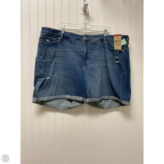 Shorts By Levis In Blue Denim, Size: 24