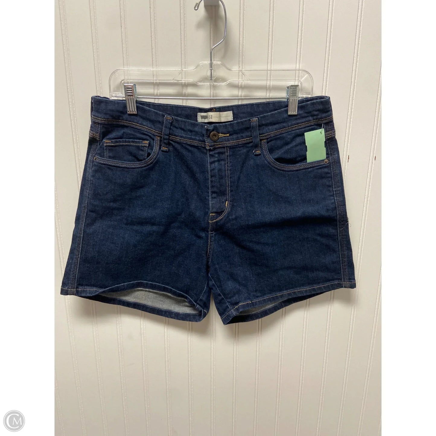 Shorts By Levis In Blue Denim, Size: 12