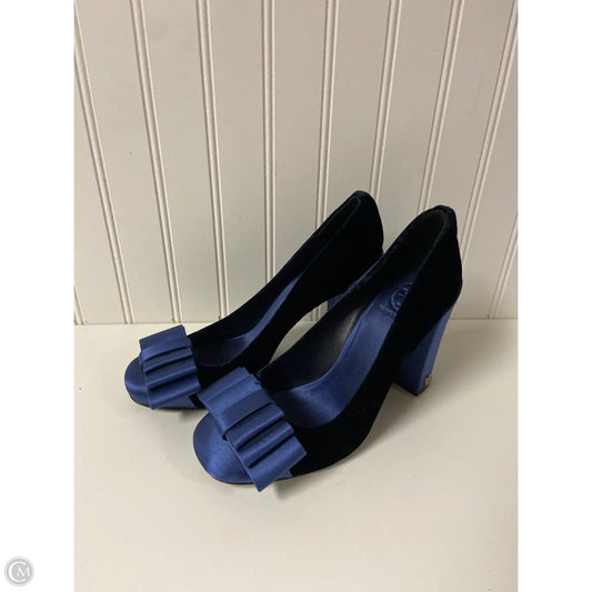 Shoes Designer By Tory Burch In Blue, Size: 9