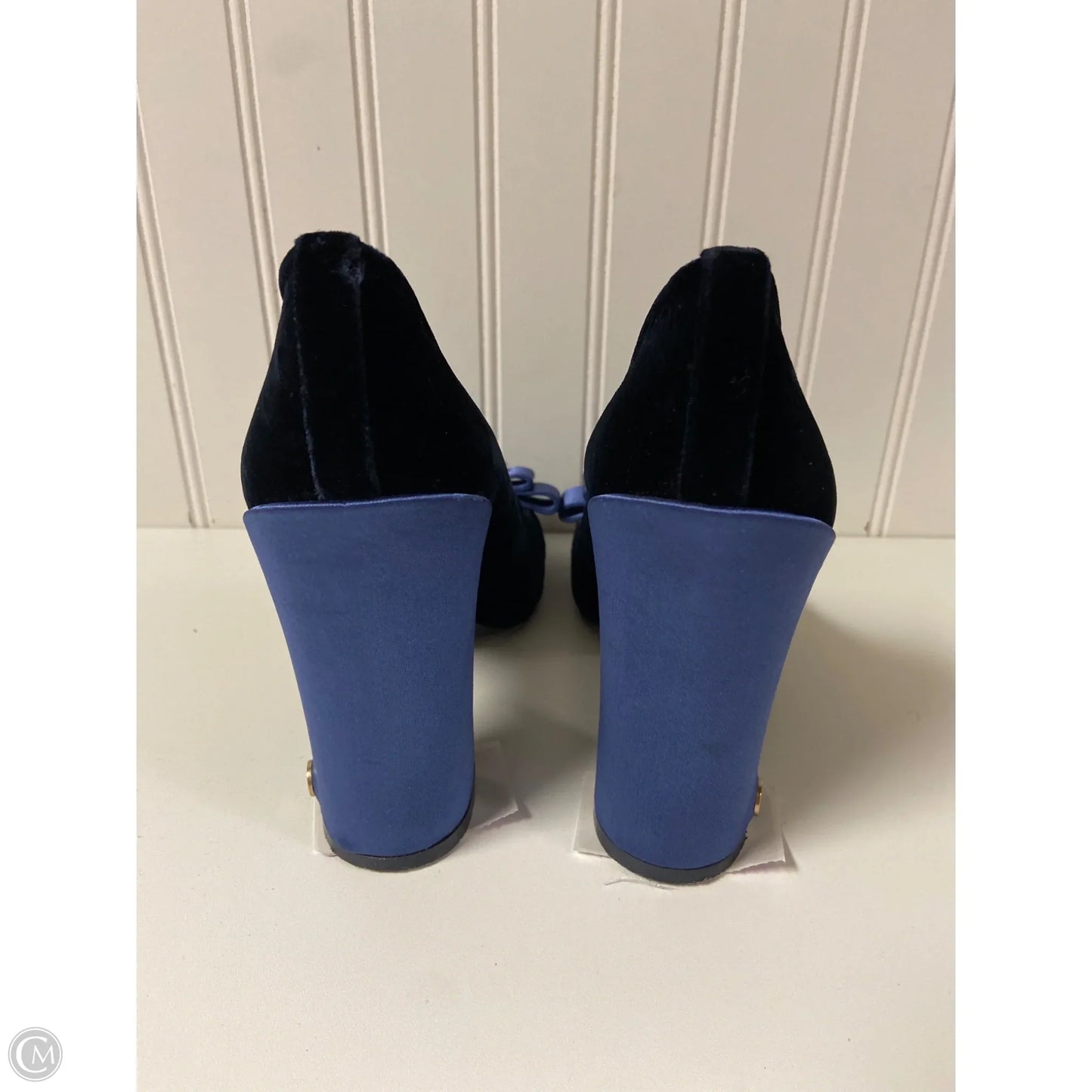 Shoes Designer By Tory Burch In Blue, Size: 9