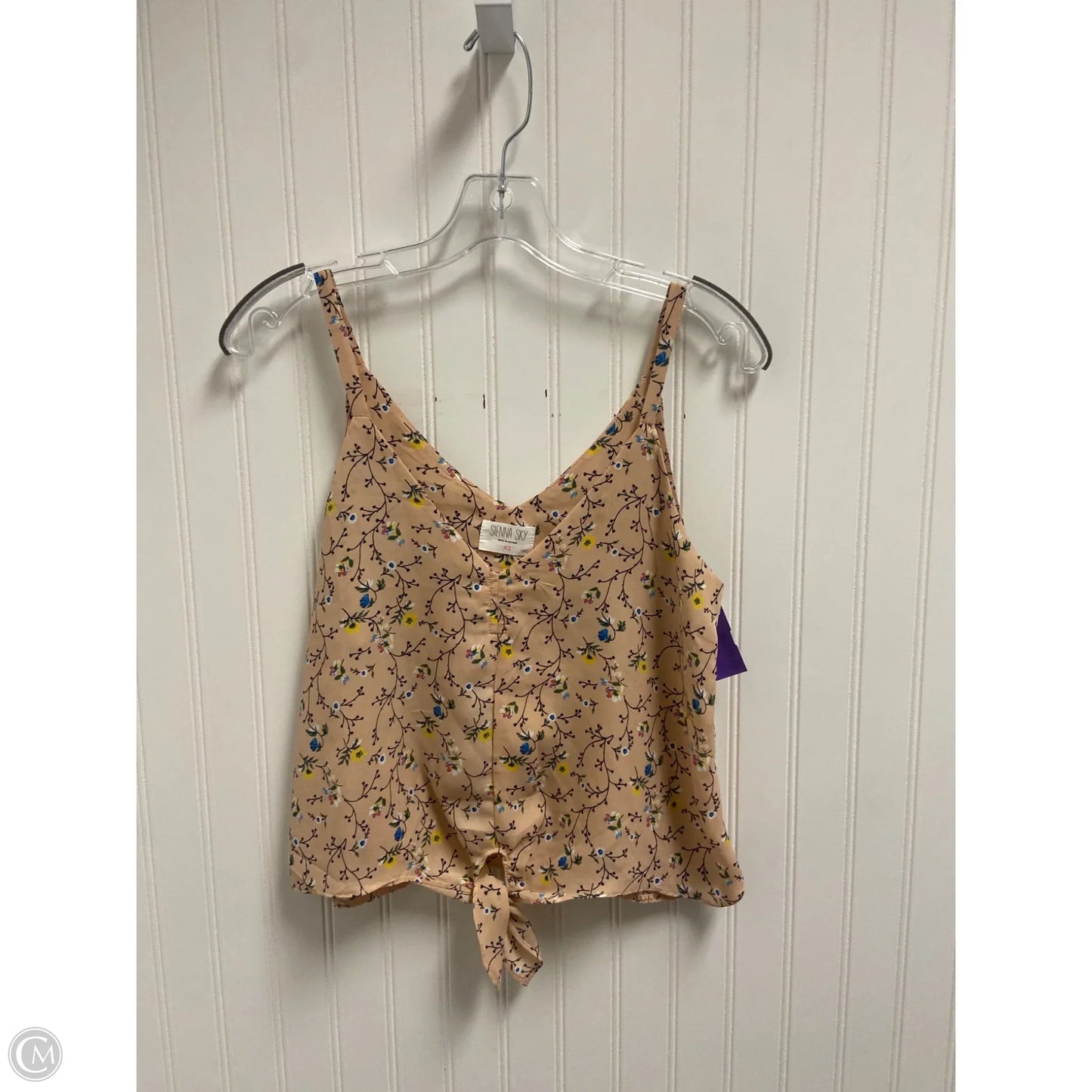 Top Sleeveless Basic By Sienna Sky In Pink, Size: Xs