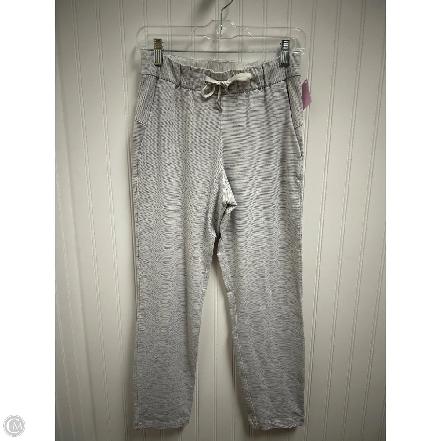 Athletic Pants By Lululemon In White, Size: S