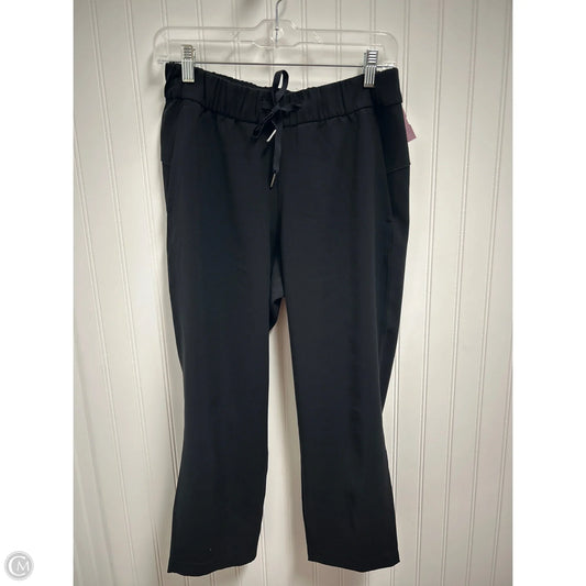 Athletic Pants By Lululemon In Black, Size: S