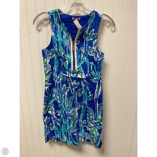 Dress Designer By Lilly Pulitzer In Blue, Size: Xs