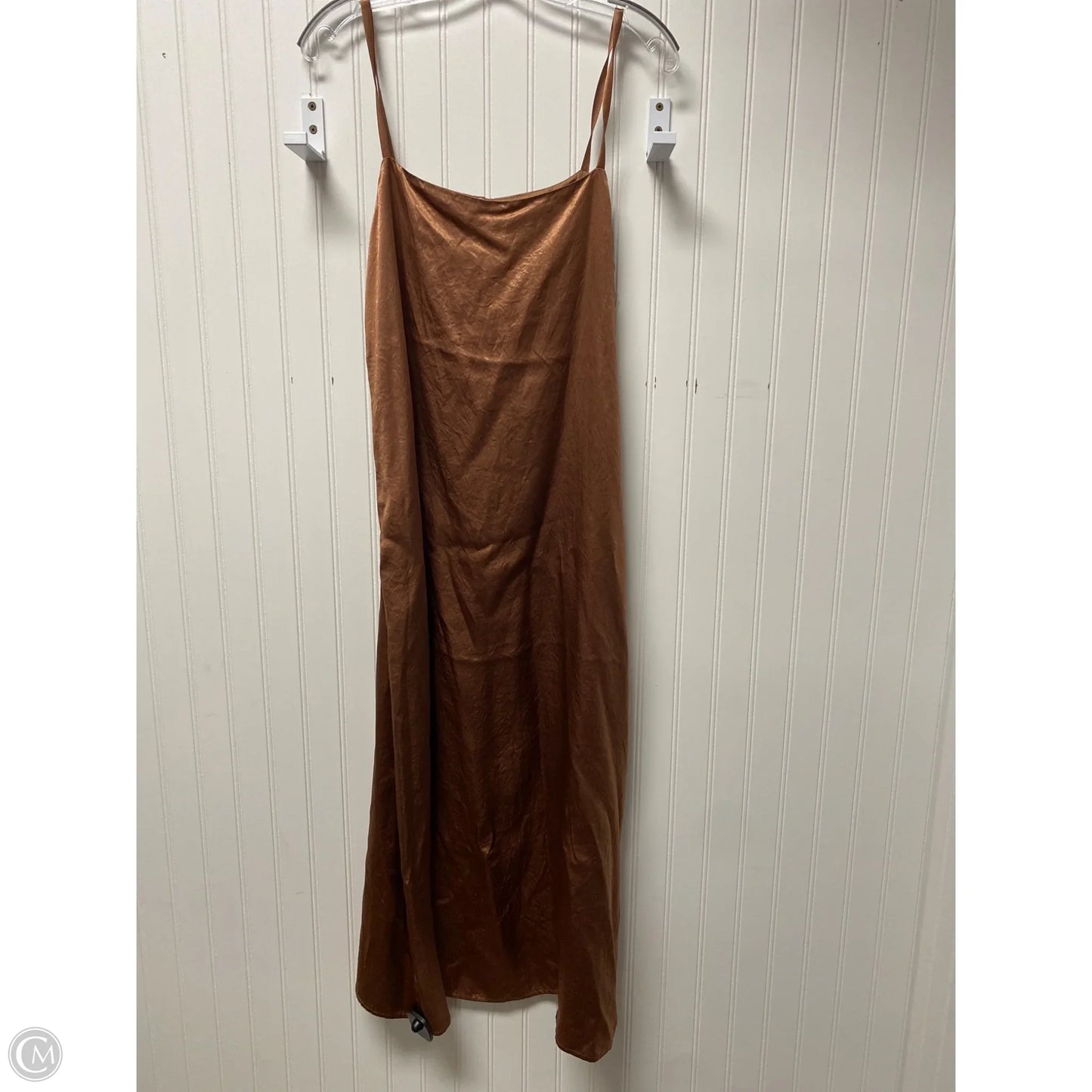 Dress Party Midi By Everlane In Brown, Size: M