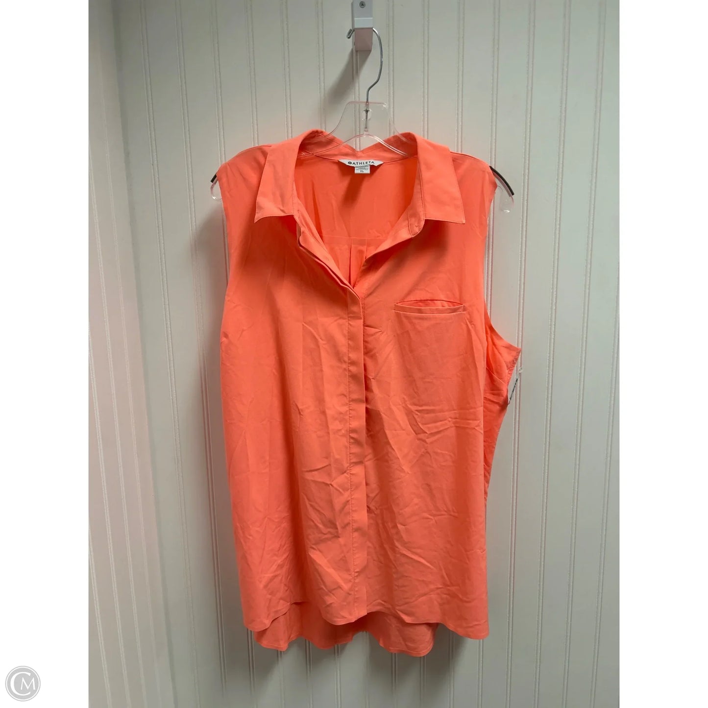 Athletic Tank Top By Athleta In Pink, Size: Xl