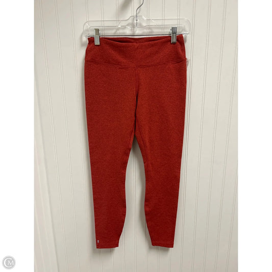 Athletic Leggings By Cmb In Red, Size: S