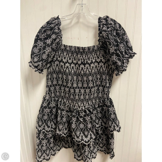 Dress Casual Short By City Chic In Black & White, Size: 2x