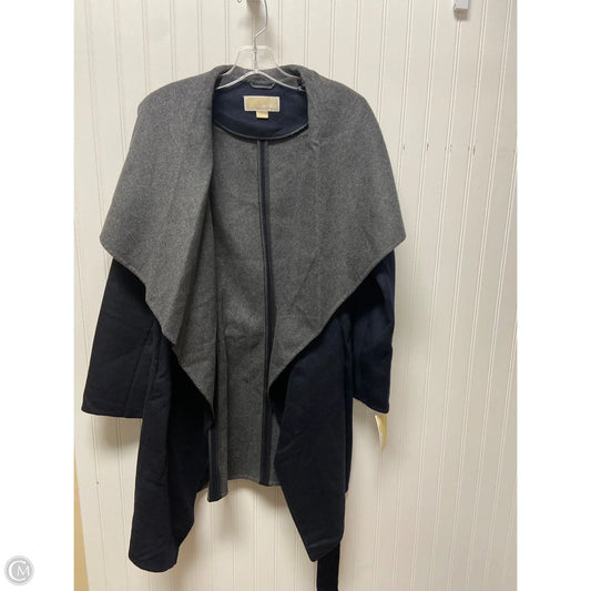 Coat Designer By Michael Kors In Navy, Size: M