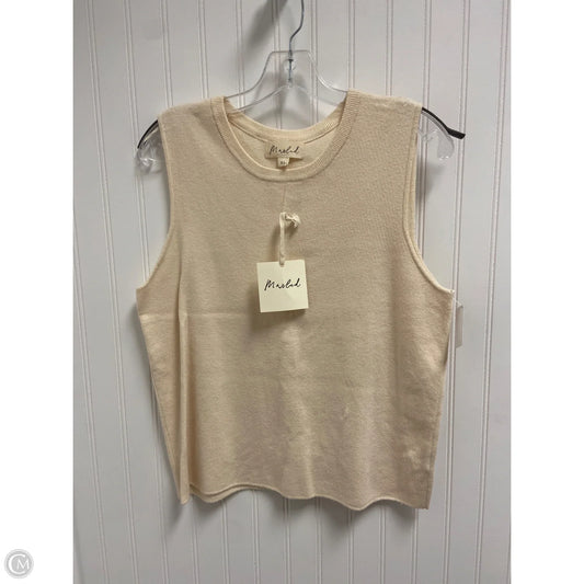 Top Sleeveless By Marled In Cream, Size: Xl