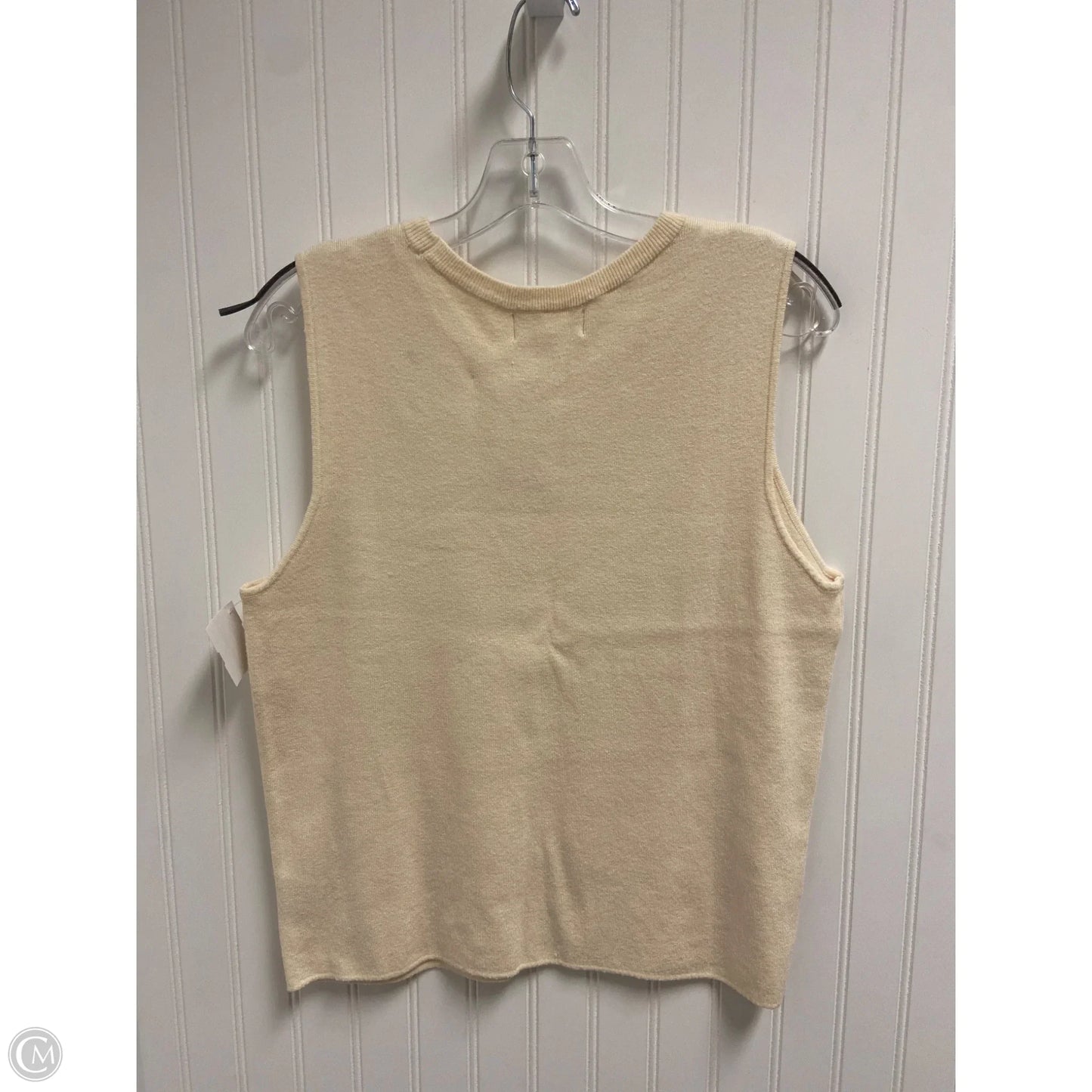 Top Sleeveless By Marled In Cream, Size: Xl