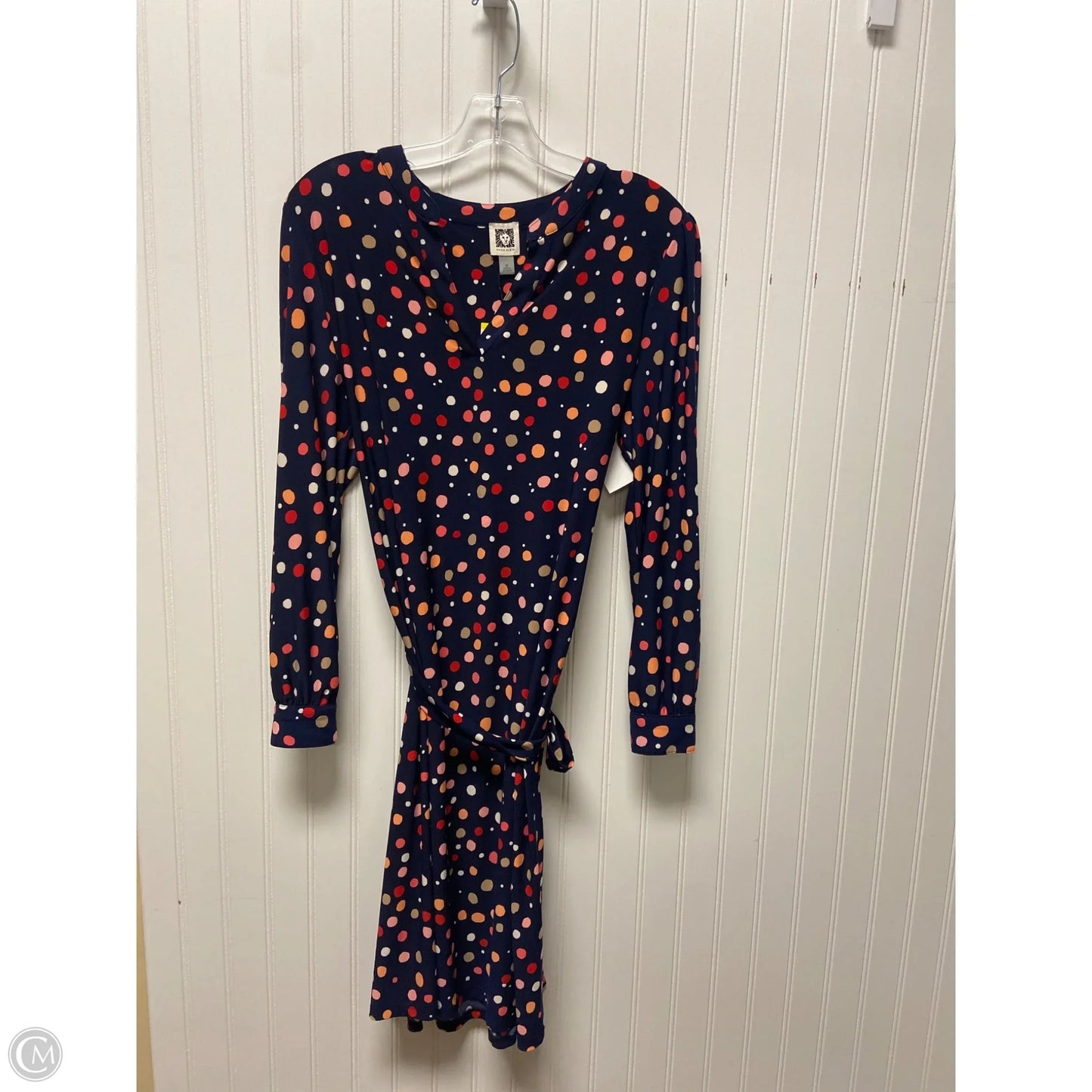 Dress Work By Anne Klein In Polkadot Pattern, Size: M