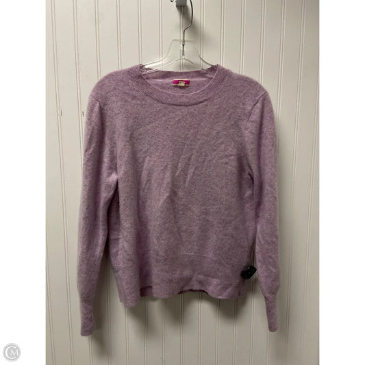 Sweater Cashmere By J. Crew In Purple, Size: Xl