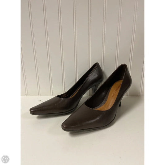 Shoes Heels Kitten By Antonio Melani In Brown, Size: 8