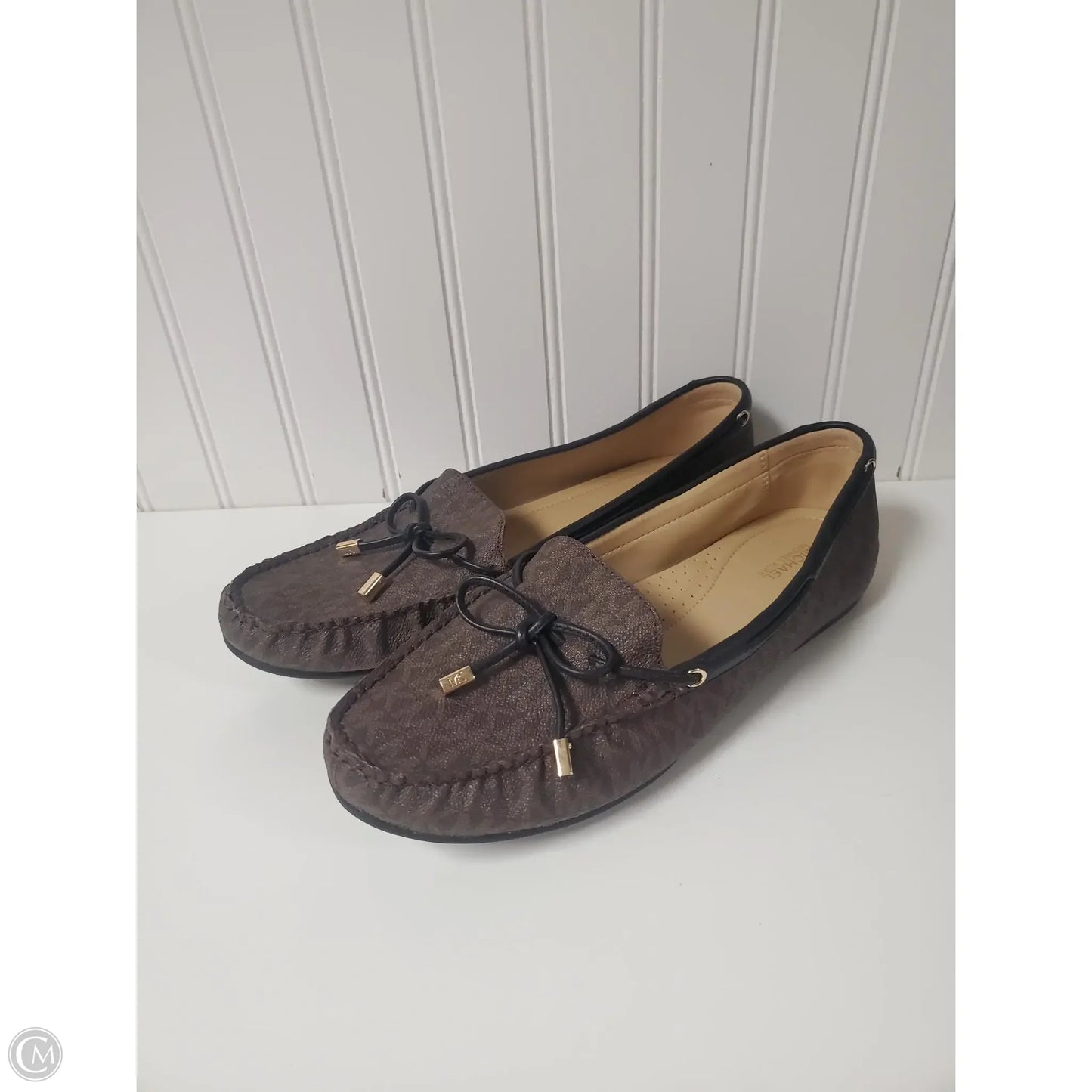 Shoes Designer By Michael Kors In Brown, Size: 11