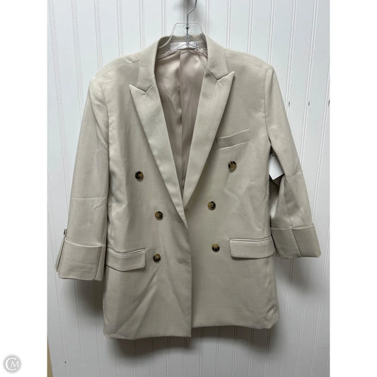 Blazer By Clothes Mentor In Beige, Size: M