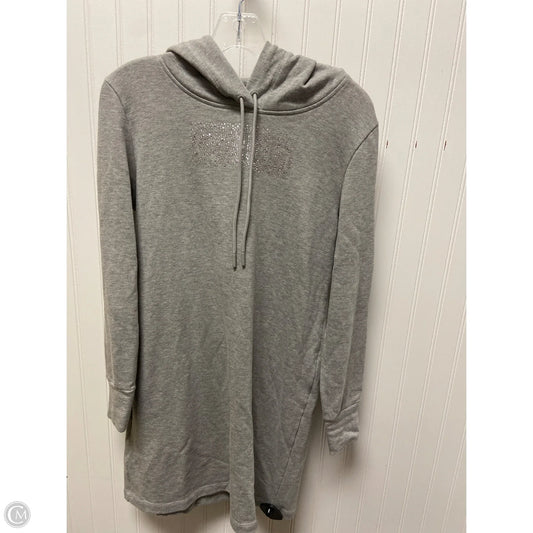 Dress Casual Short By Calvin Klein In Grey, Size: L