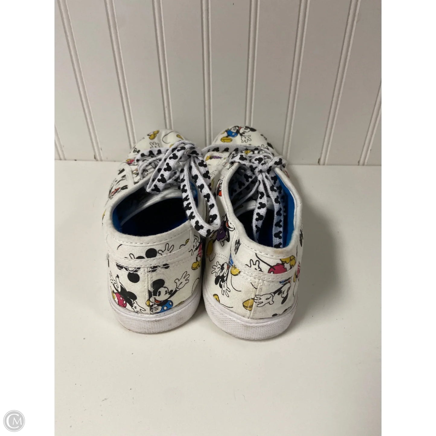 Shoes Sneakers By Disney Store In White, Size: 10
