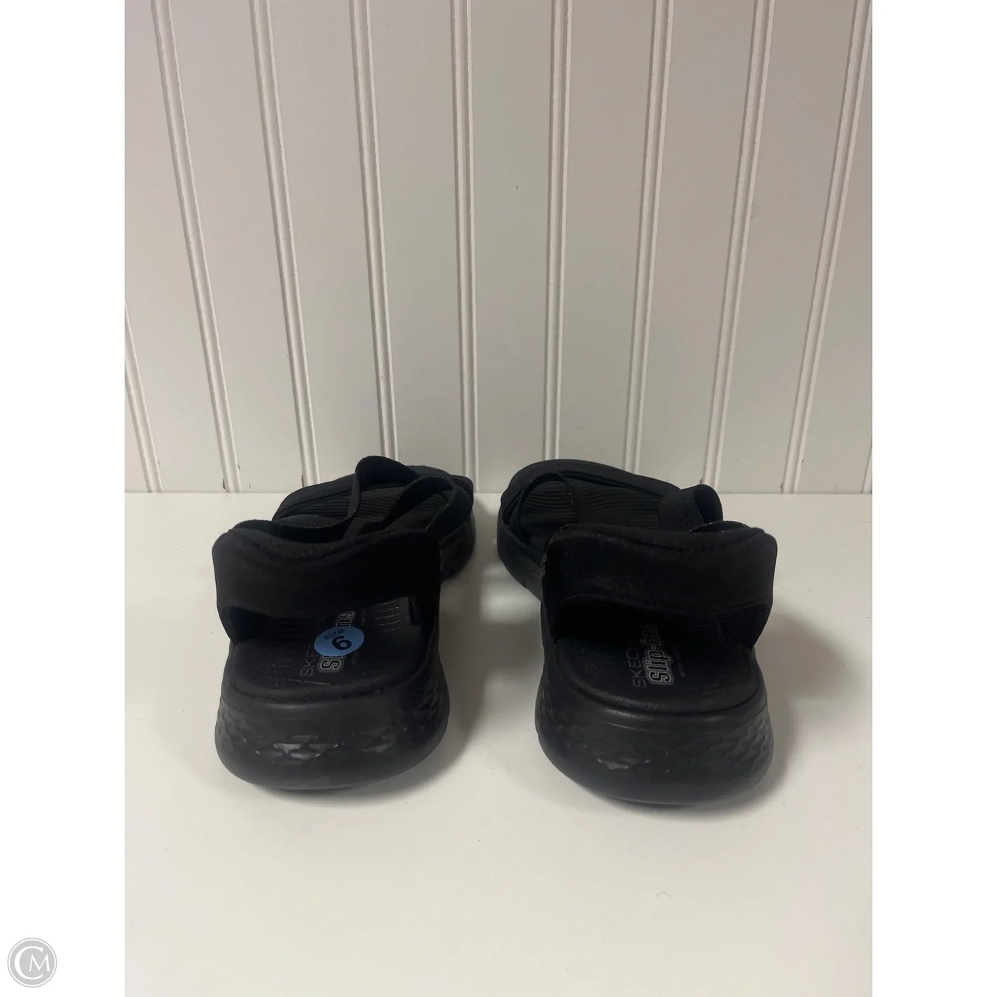 Sandals Flats By Skechers In Black, Size: 6