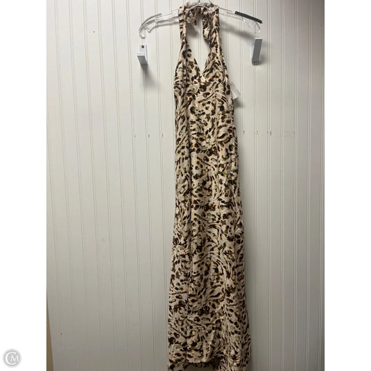 Dress Casual Maxi By Monteau In Beige, Size: S