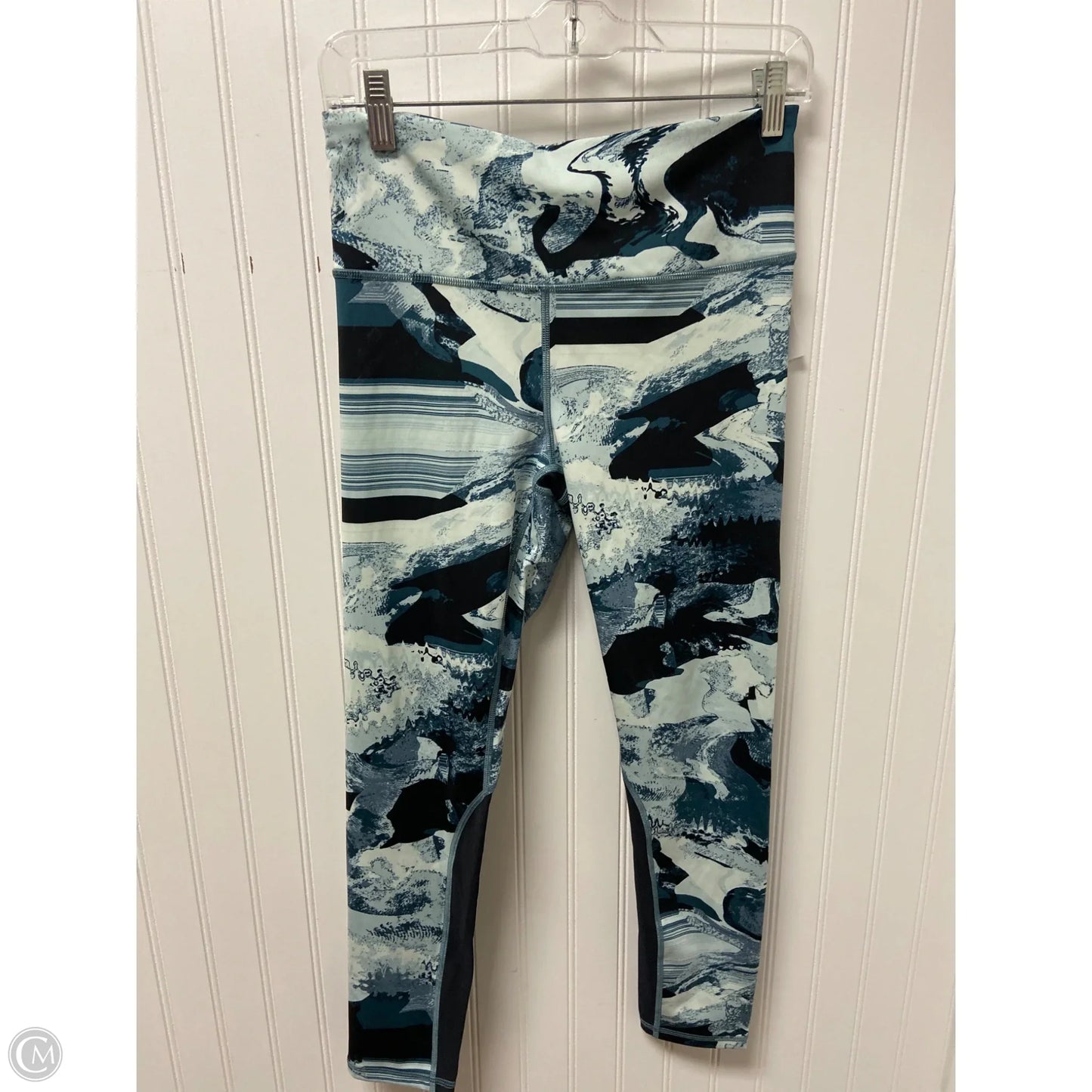 Athletic Leggings By Under Armour In Green, Size: M