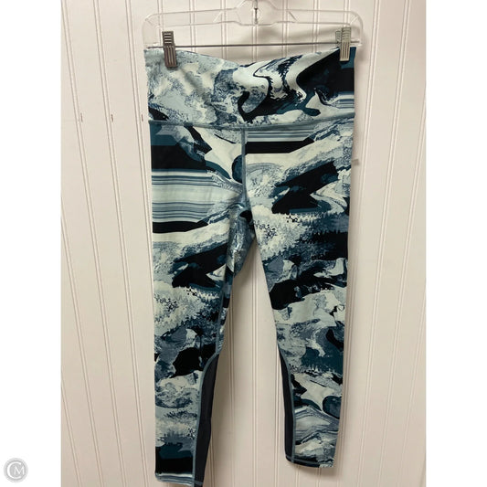 Athletic Leggings By Under Armour In Green, Size: M