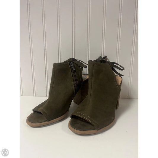 Shoes Heels Block By Lc Lauren Conrad In Green, Size: 6