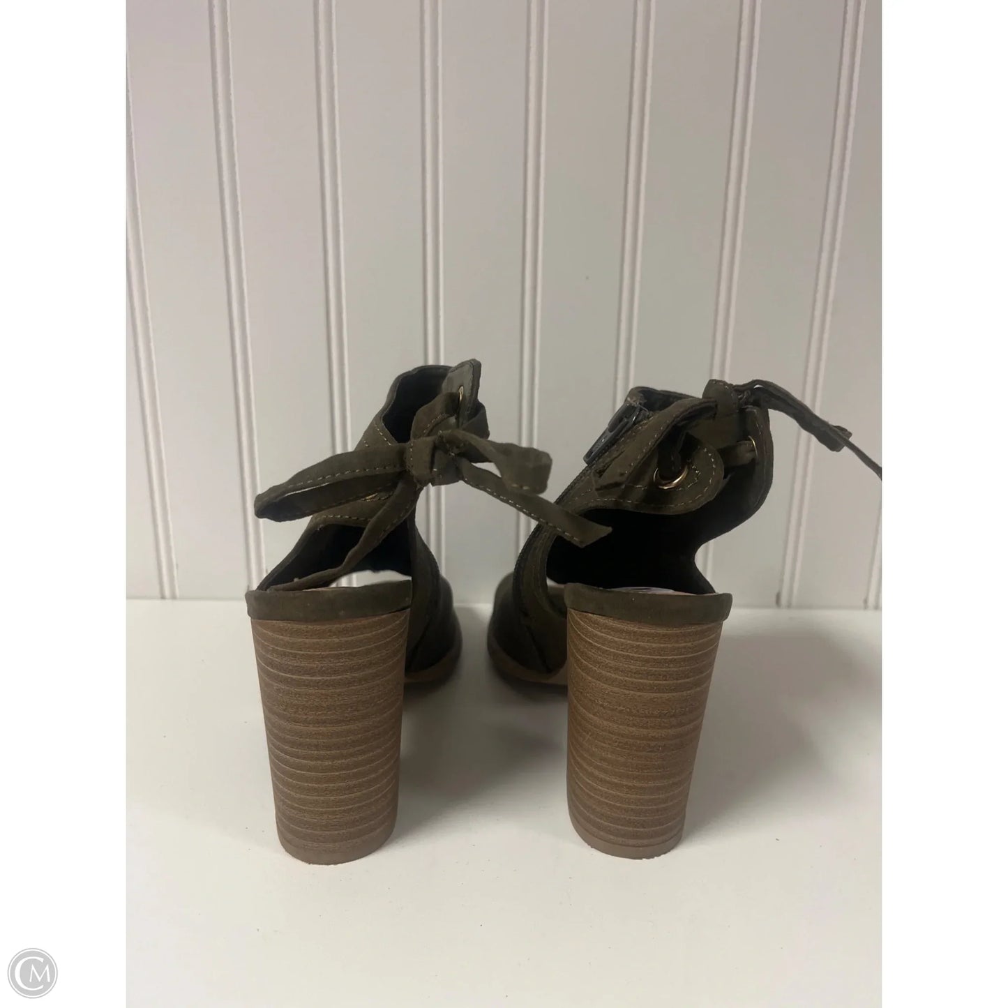 Shoes Heels Block By Lc Lauren Conrad In Green, Size: 6